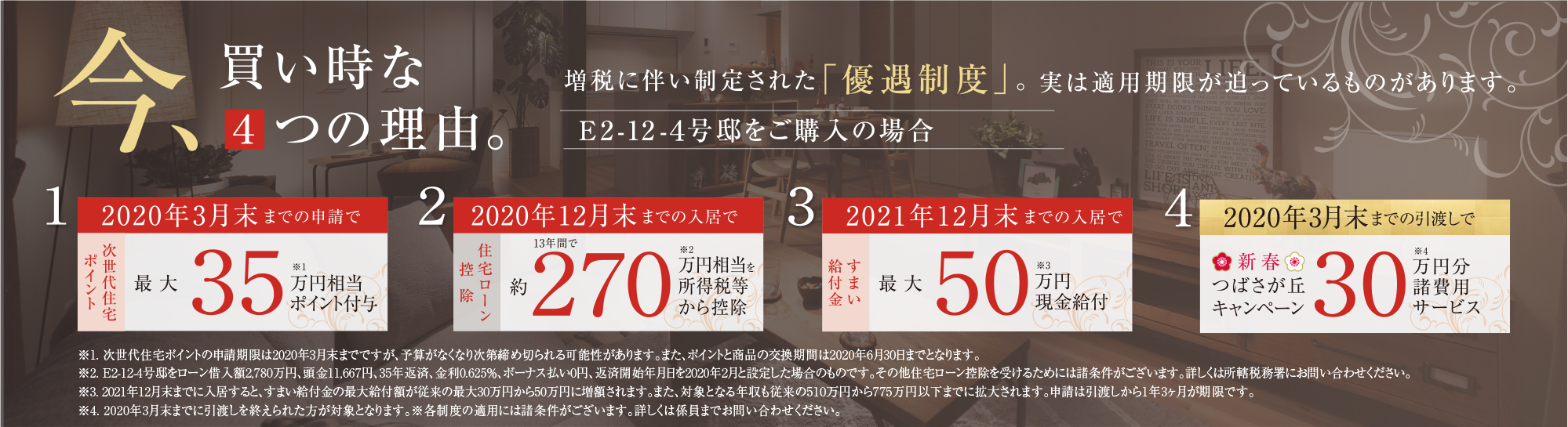 今、買い時な4つの理由
